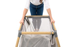 Tutti Bambini CoZee Go 3-in-1 Bassinet, Travel Cot & Playpen - Oak & Charcoal