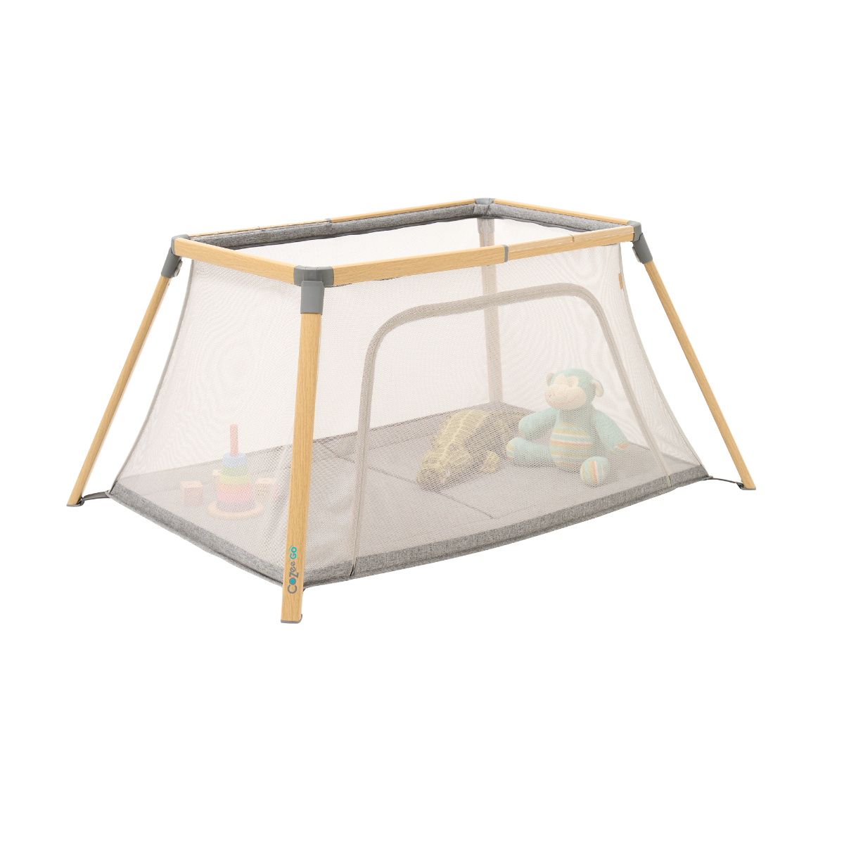 Tutti Bambini CoZee Go Day & Night Bundle - Oak & Charcoal