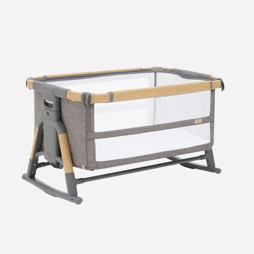 Tutti Bambini Cozee XL Complete Birth to 4+ Years Package - Oak & Charcoal