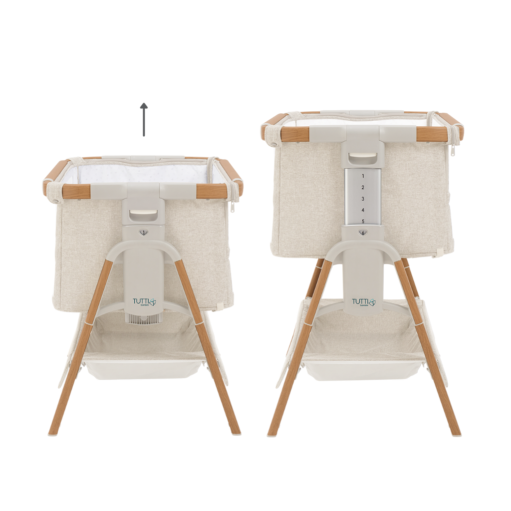 Tutti Bambini CoZee XL - Birth to 4+ Yrs Package - Scandinavian Walnut