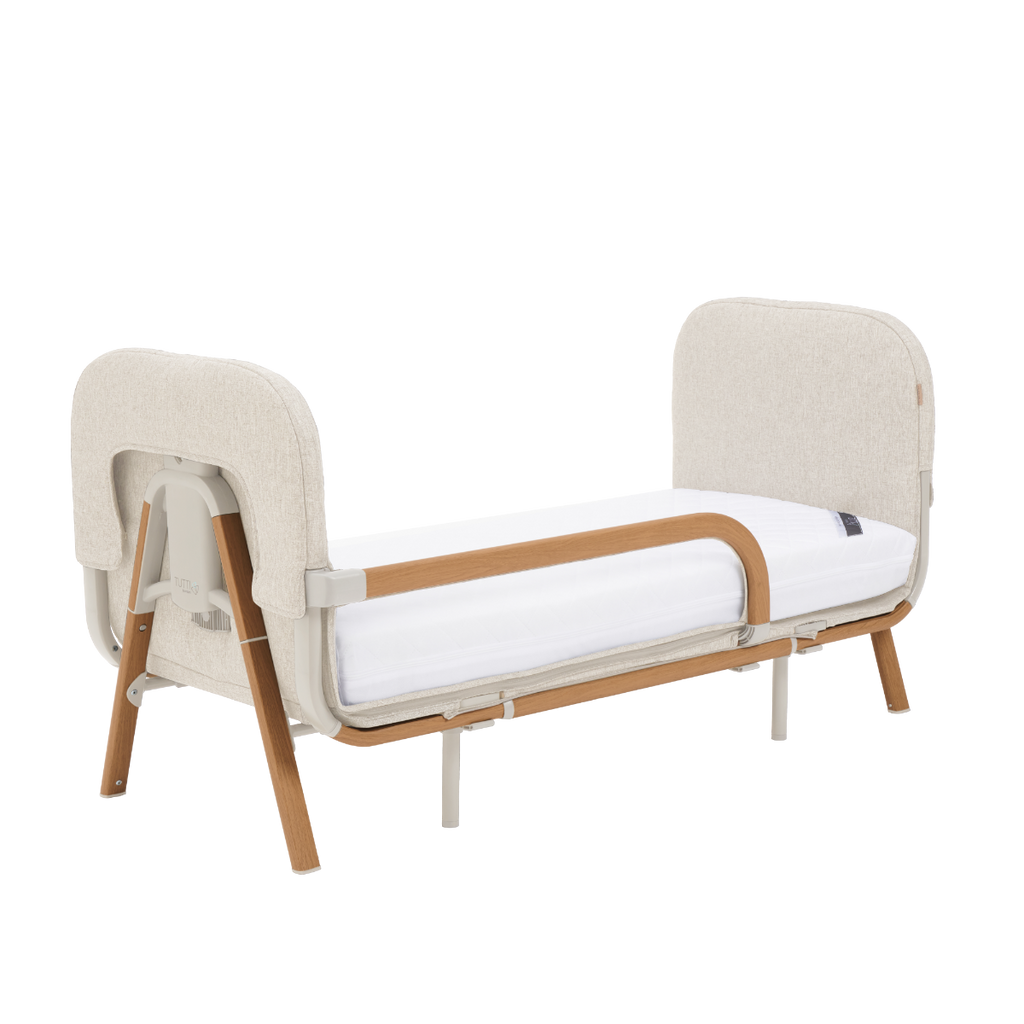 Tutti Bambini CoZee XL - Birth to 4+ Yrs Package - Scandinavian Walnut