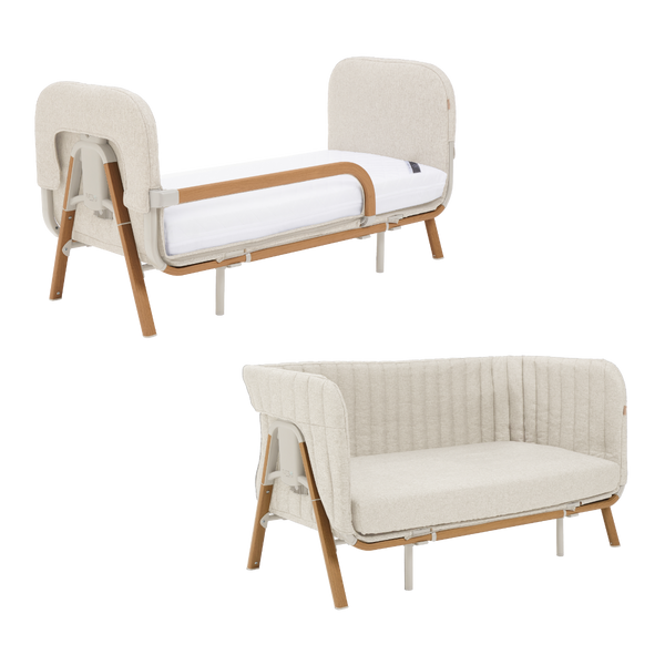 Tutti Bambini CoZee XL - Birth to 4+ Yrs Package - Scandinavian Walnut