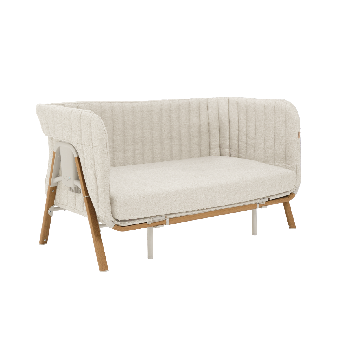 Tutti Bambini CoZee XL - Birth to 4+ Yrs Package - Scandinavian Walnut