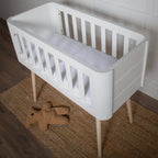 CuddleCo Little Me Hypo Allergenic Bamboo Crib Mattress 89 x 38cm