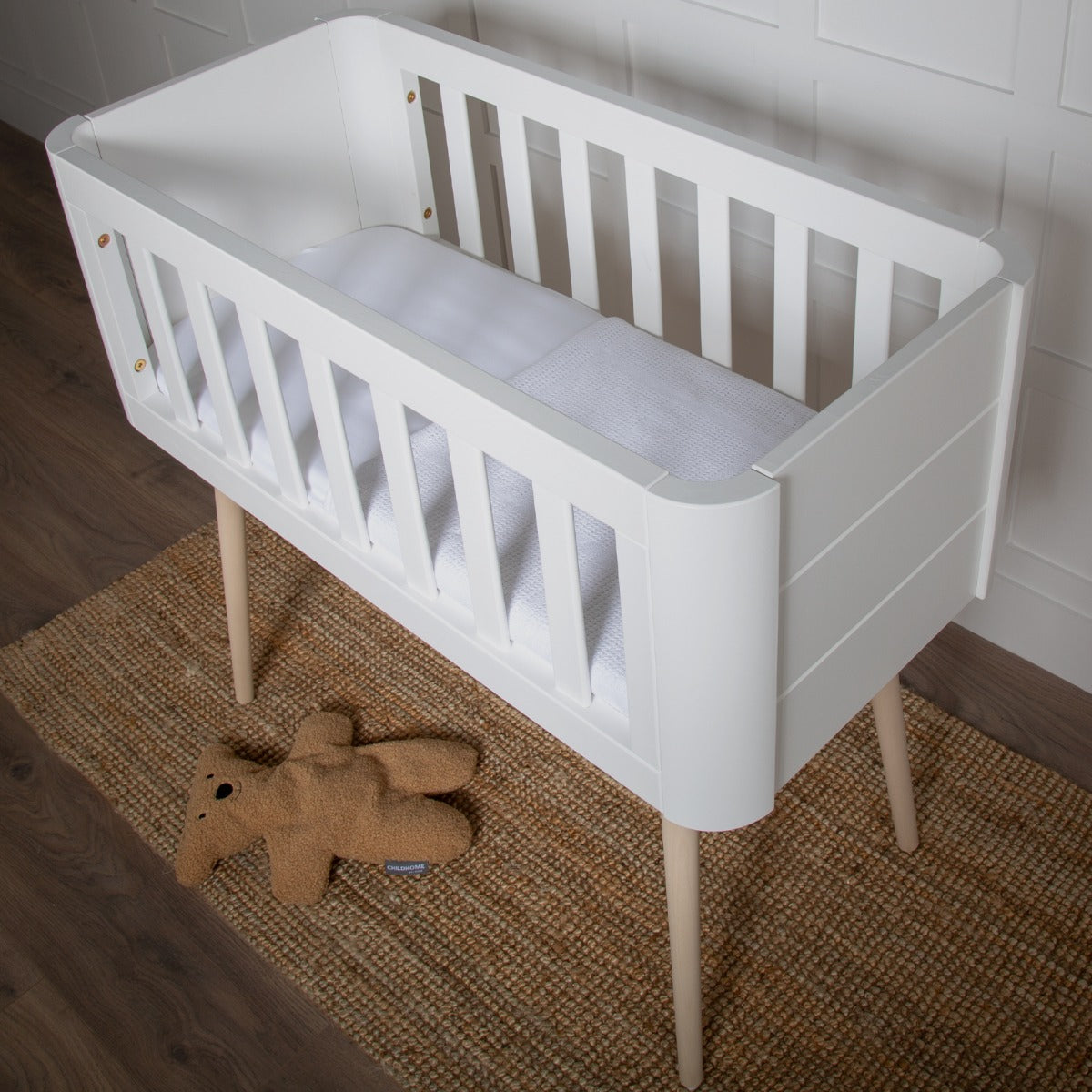 CuddleCo Little Me Hypo Allergenic Bamboo Crib Mattress 89 x 38cm