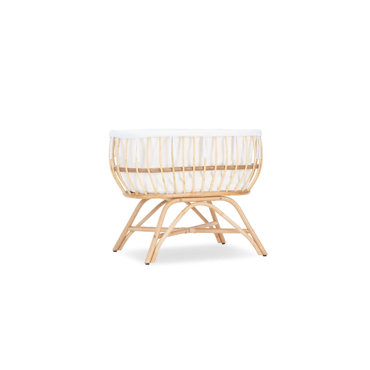 CuddleCo Aria 2 Piece Set With Crib & Changer - Rattan
