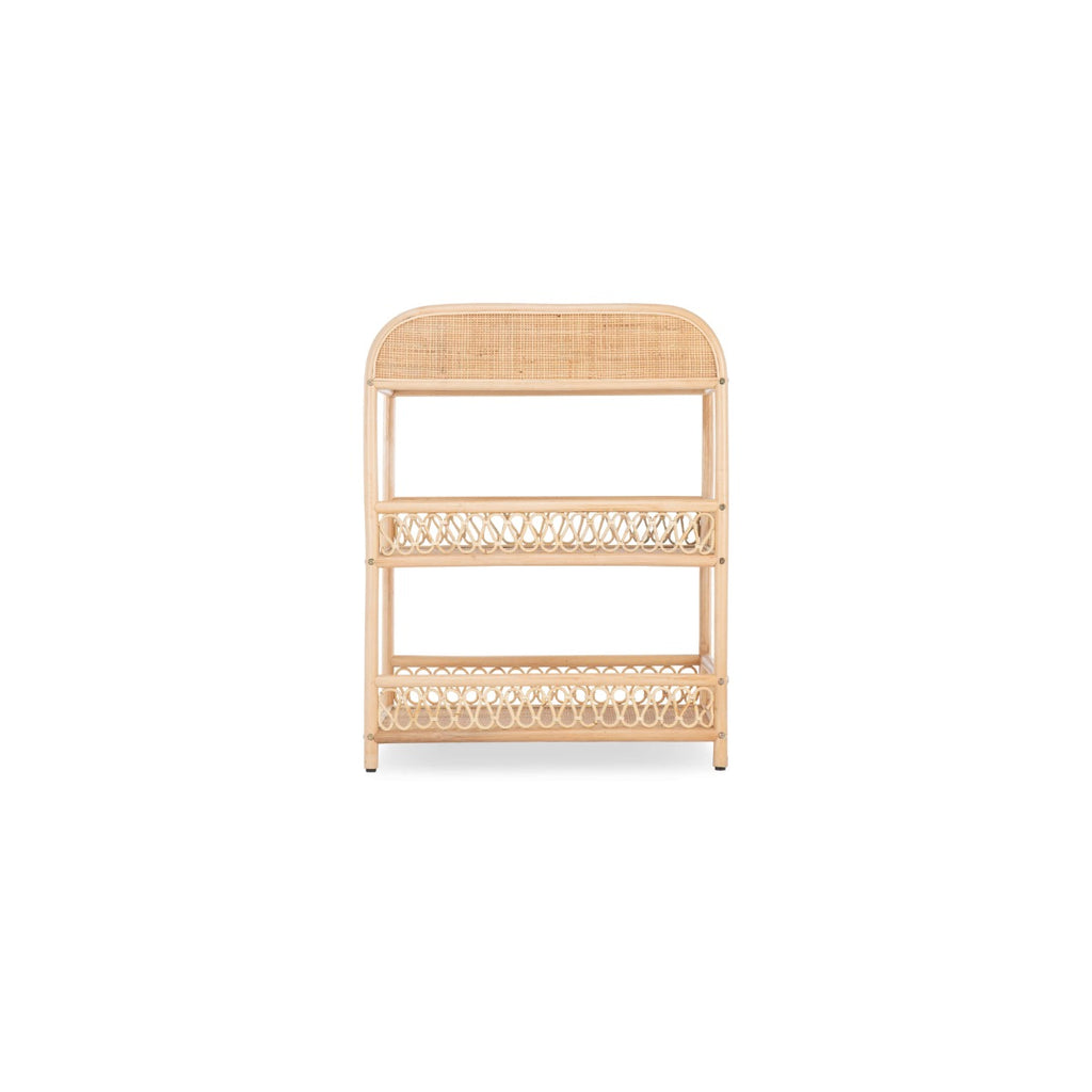 CuddleCo Aria Complete 7 Piece Nursery Furniture Set - Rattan