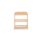 CuddleCo Aria 3 Piece Set With Crib, Changer & Clothes Rail - Rattan