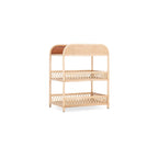 CuddleCo Aria 2 Piece Set With Crib & Changer - Rattan