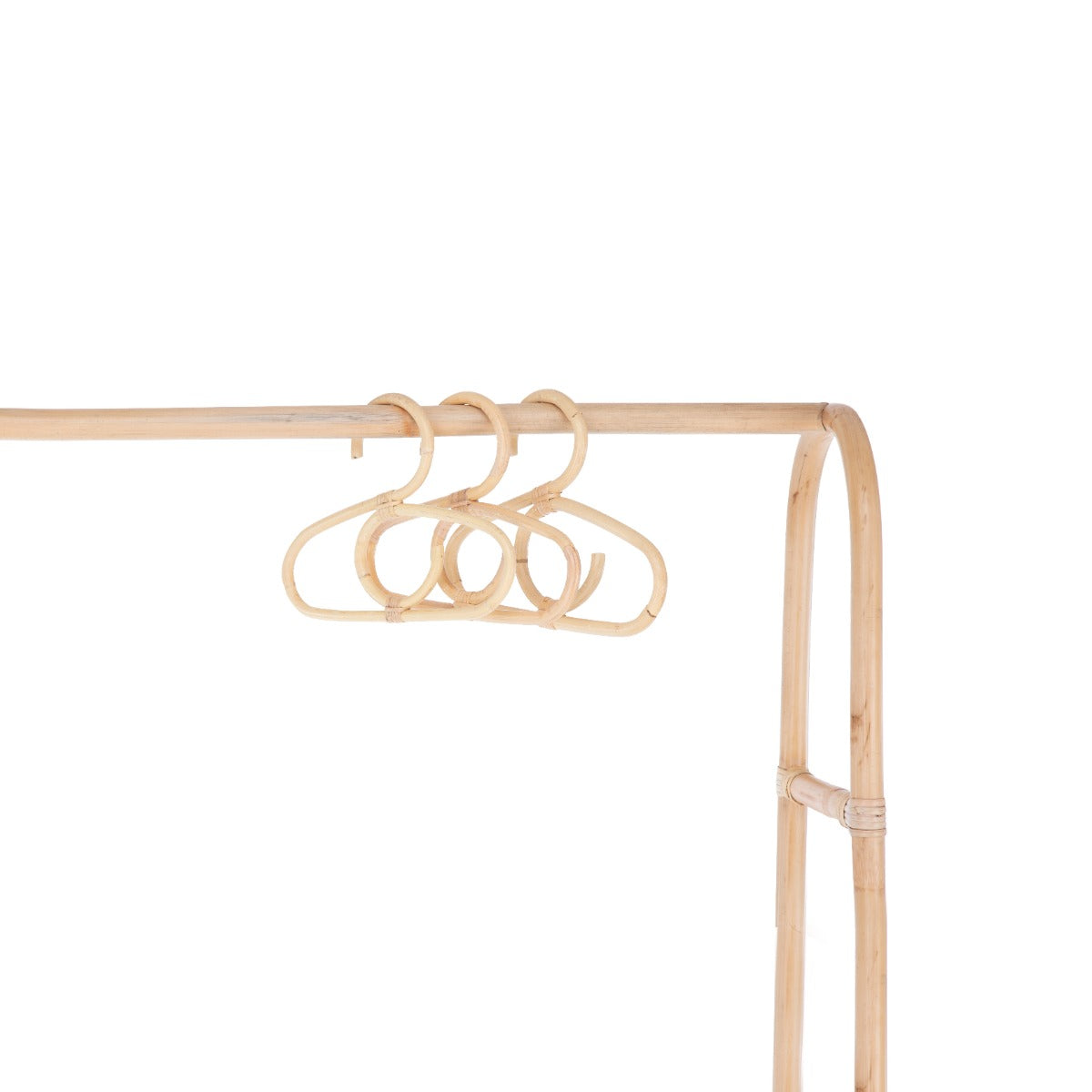 CuddleCo Aria Clothes Rail - Rattan