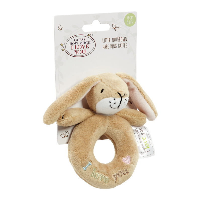 Guess How Much I Love You Hare Ring Rattle