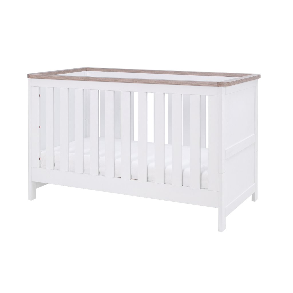 Tutti Bambini Verona 2 Piece Room Set - White & Oak