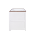 Tutti Bambini Verona Cot Bed - White & Oak