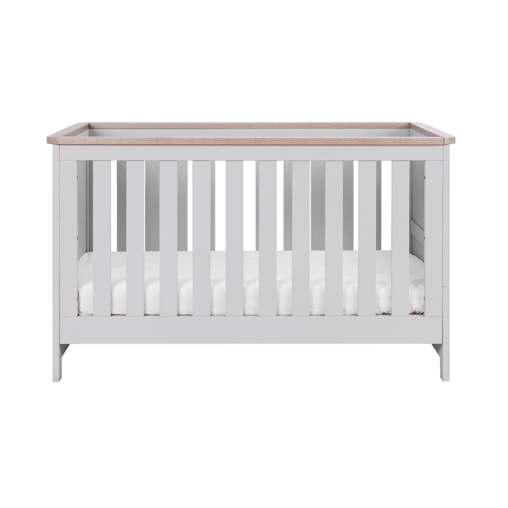 Tutti Bambini Verona Cot Bed - Dove Grey & Oak