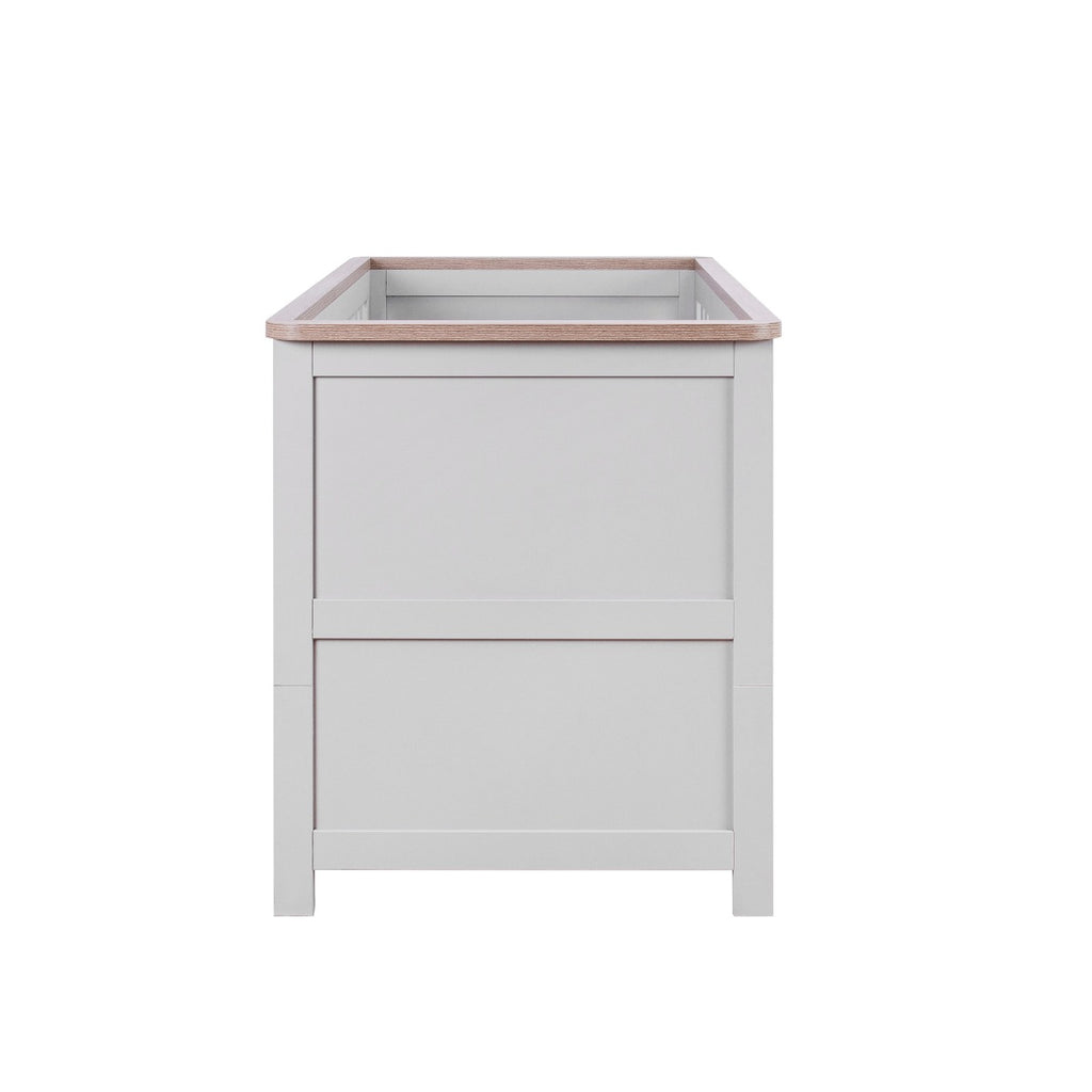 Tutti Bambini Verona Cot Bed - Dove Grey & Oak