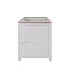 Tutti Bambini Verona Cot Bed - Dove Grey & Oak
