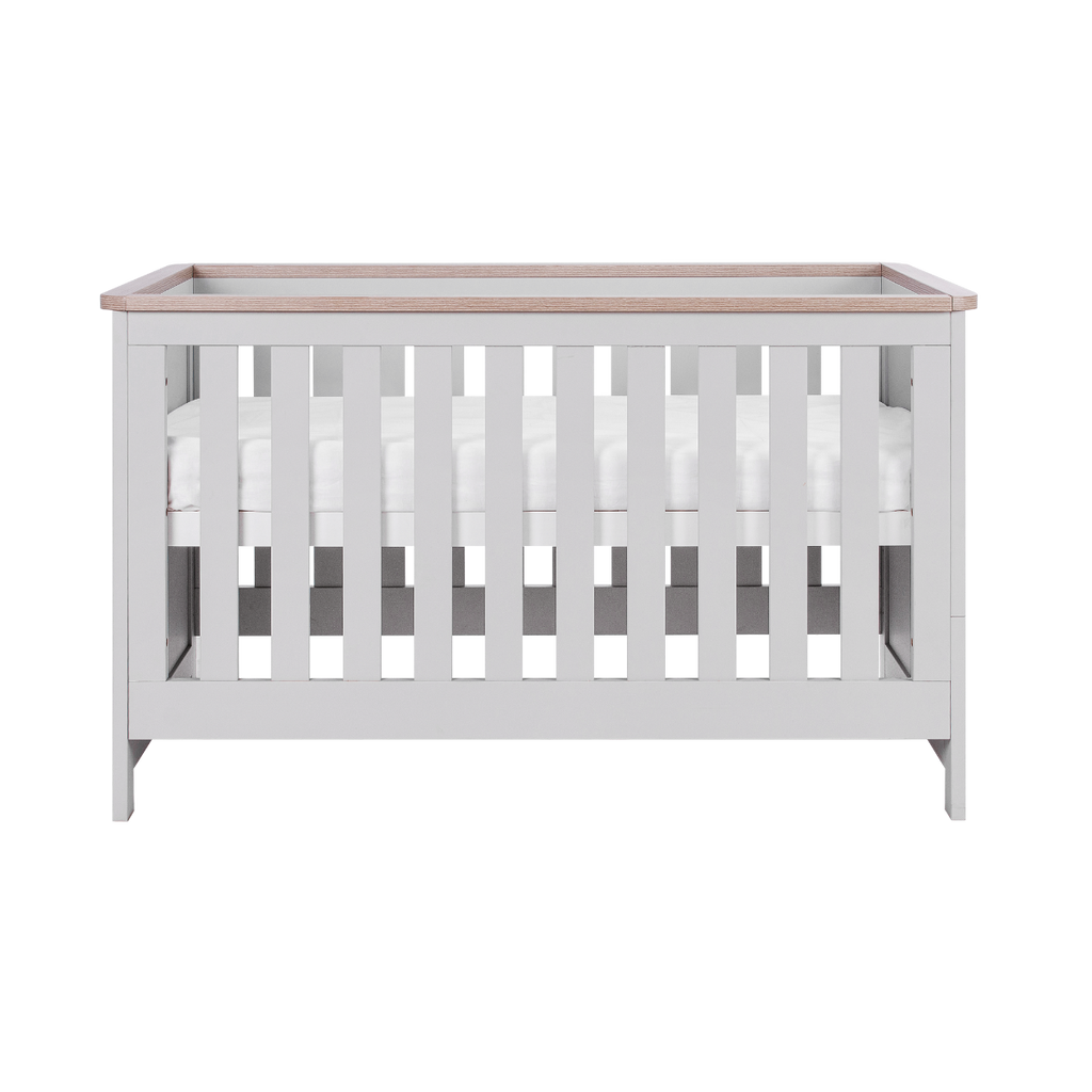 Tutti Bambini Verona Cot Bed - Dove Grey & Oak