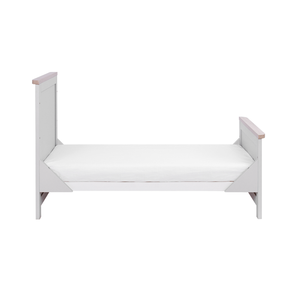 Tutti Bambini Verona Cot Bed - Dove Grey & Oak
