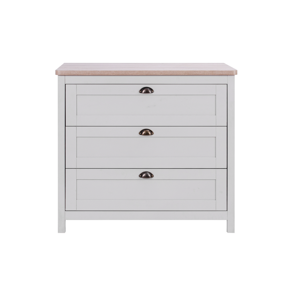 Tutti Bambini Verona 2 Piece Room Set - Dove Grey & Oak