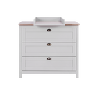 Tutti Bambini Verona 2 Piece Room Set - Dove Grey & Oak