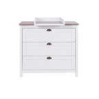 Tutti Bambini Verona 2 Piece Room Set - White & Oak