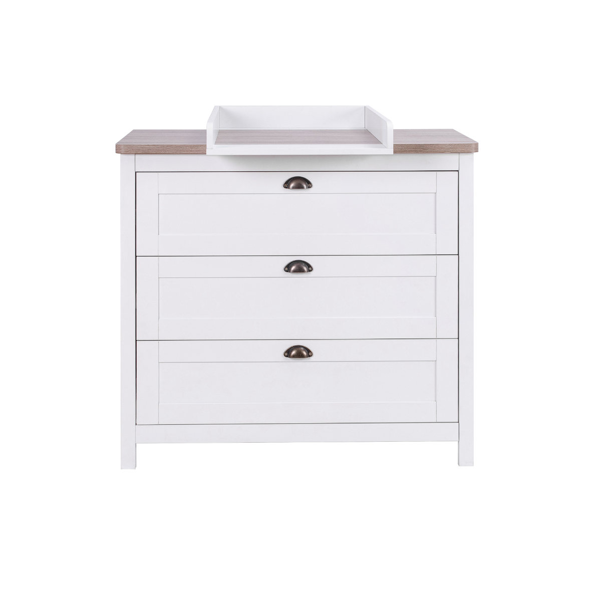 Tutti Bambini Verona Chest Changer - White & Oak