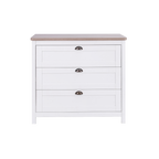 Tutti Bambini Verona 2 Piece Room Set - White & Oak