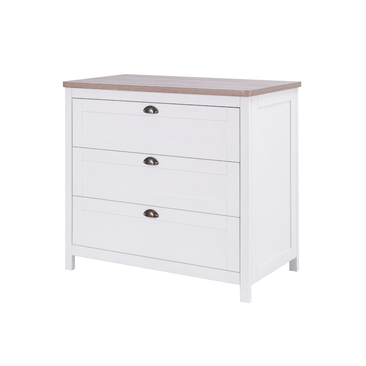 Tutti Bambini Verona Chest Changer - White & Oak