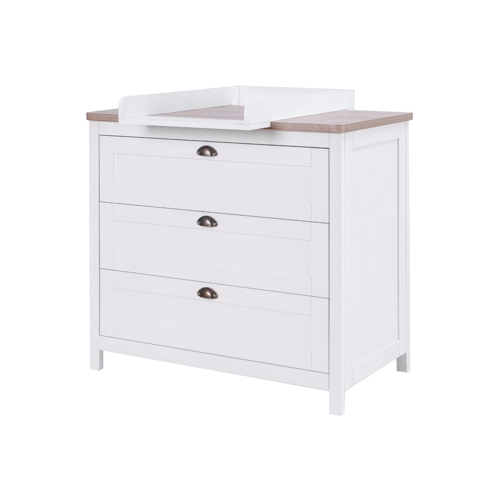 Tutti Bambini Verona Chest Changer - White & Oak