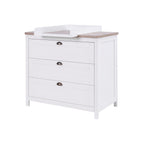 Tutti Bambini Verona Chest Changer - White & Oak