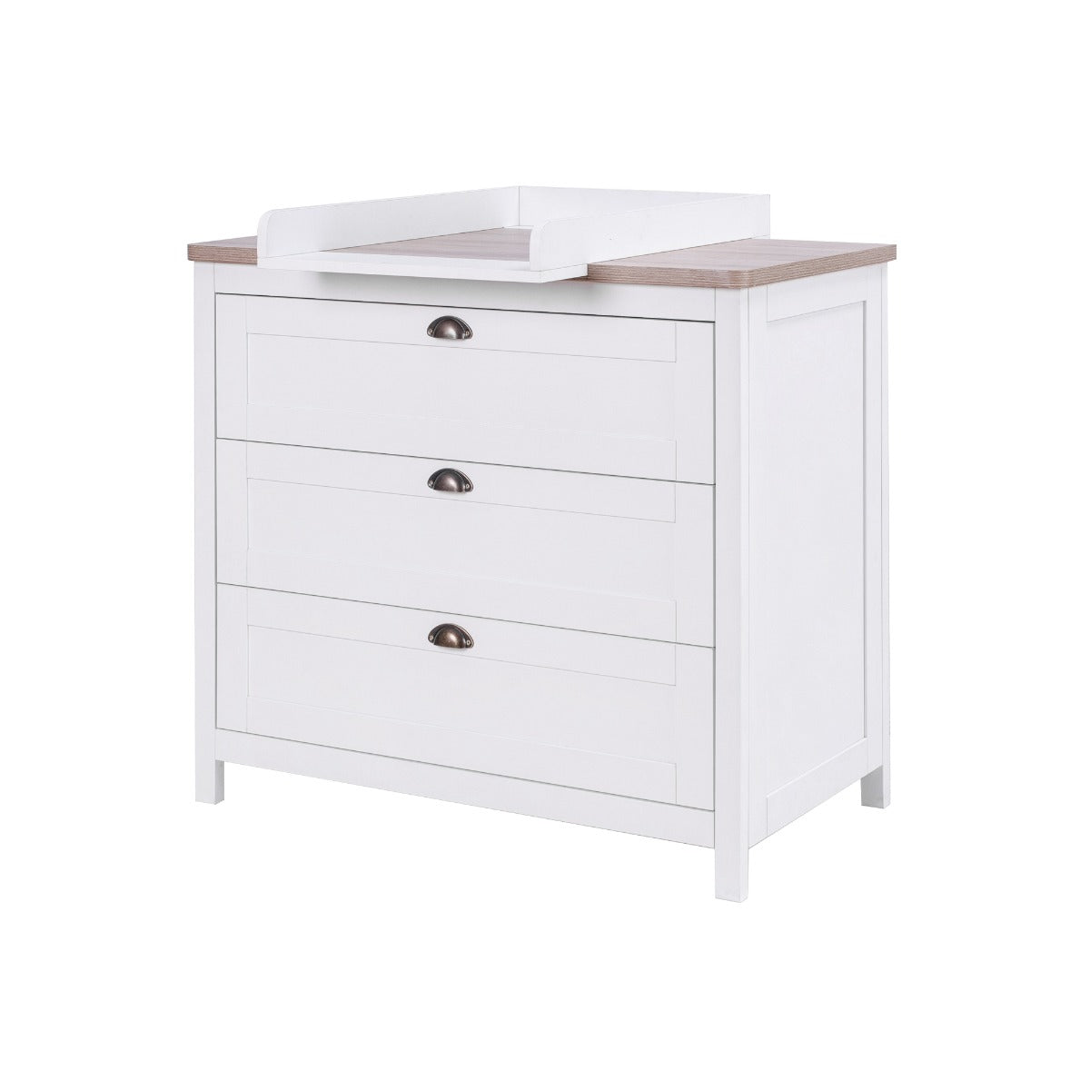Tutti Bambini Verona Chest Changer - White & Oak