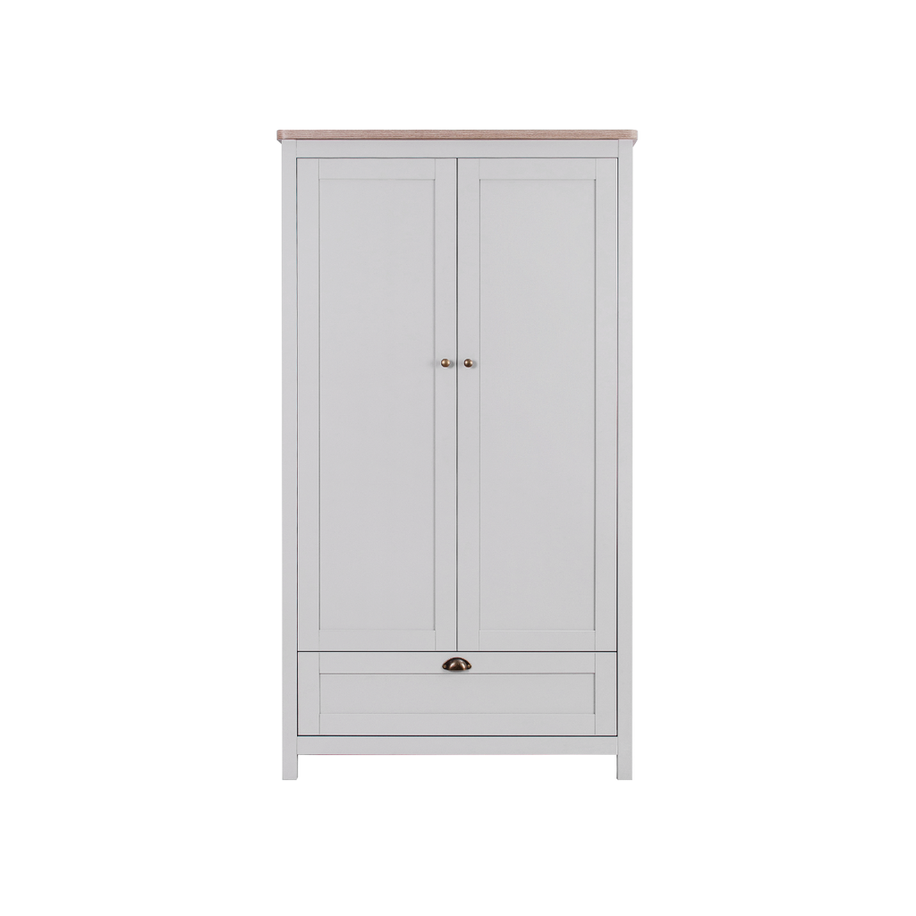 Tutti Bambini Verona 3 Piece Room Set - Dove Grey & Oak