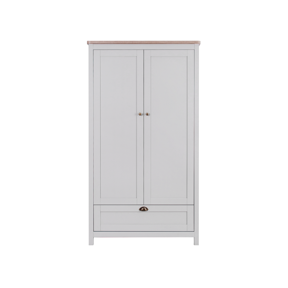 Tutti Bambini Verona 3 Piece Room Set - Dove Grey & Oak