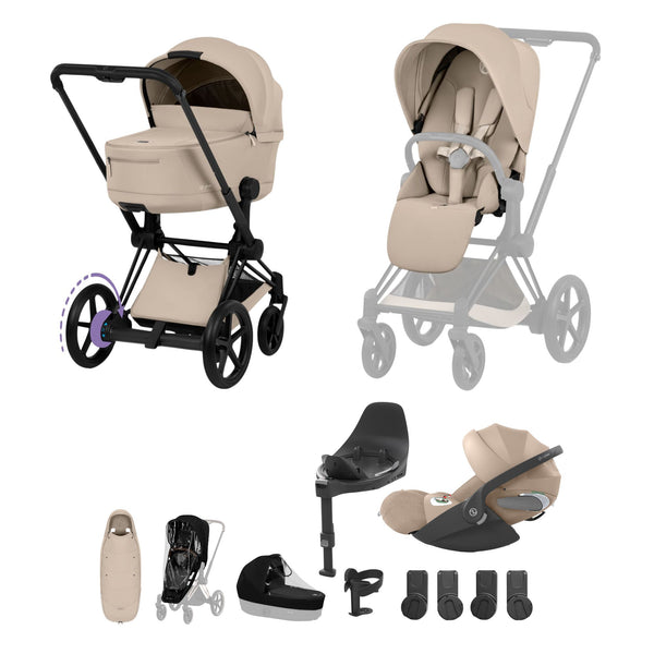 CYBEX e-Priam Ultimate Accessories  Bundle - Comfort Collection