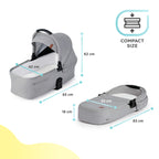 Kinderkraft Everyday 2 in 1 Pushchair Light Grey
