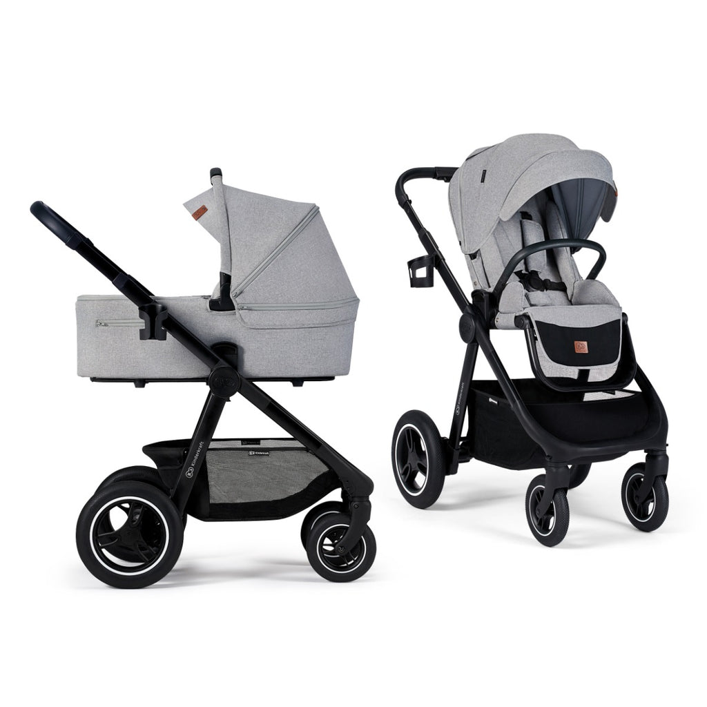 Kinderkraft Everyday 2 in 1 Pushchair Light Grey