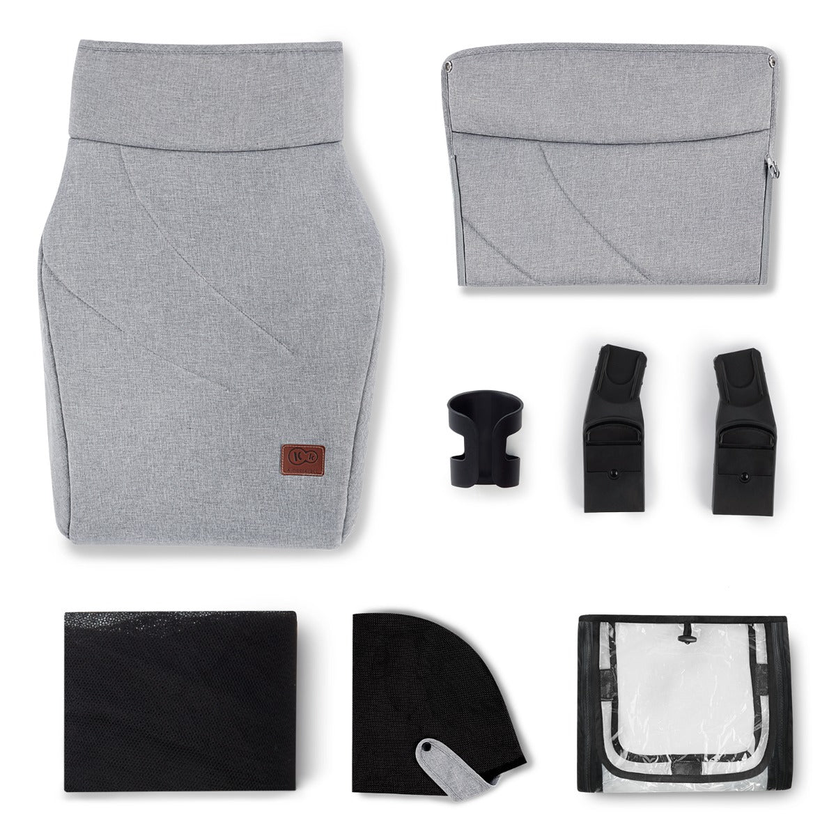 Kinderkraft Everyday 2 in 1 Pushchair Light Grey