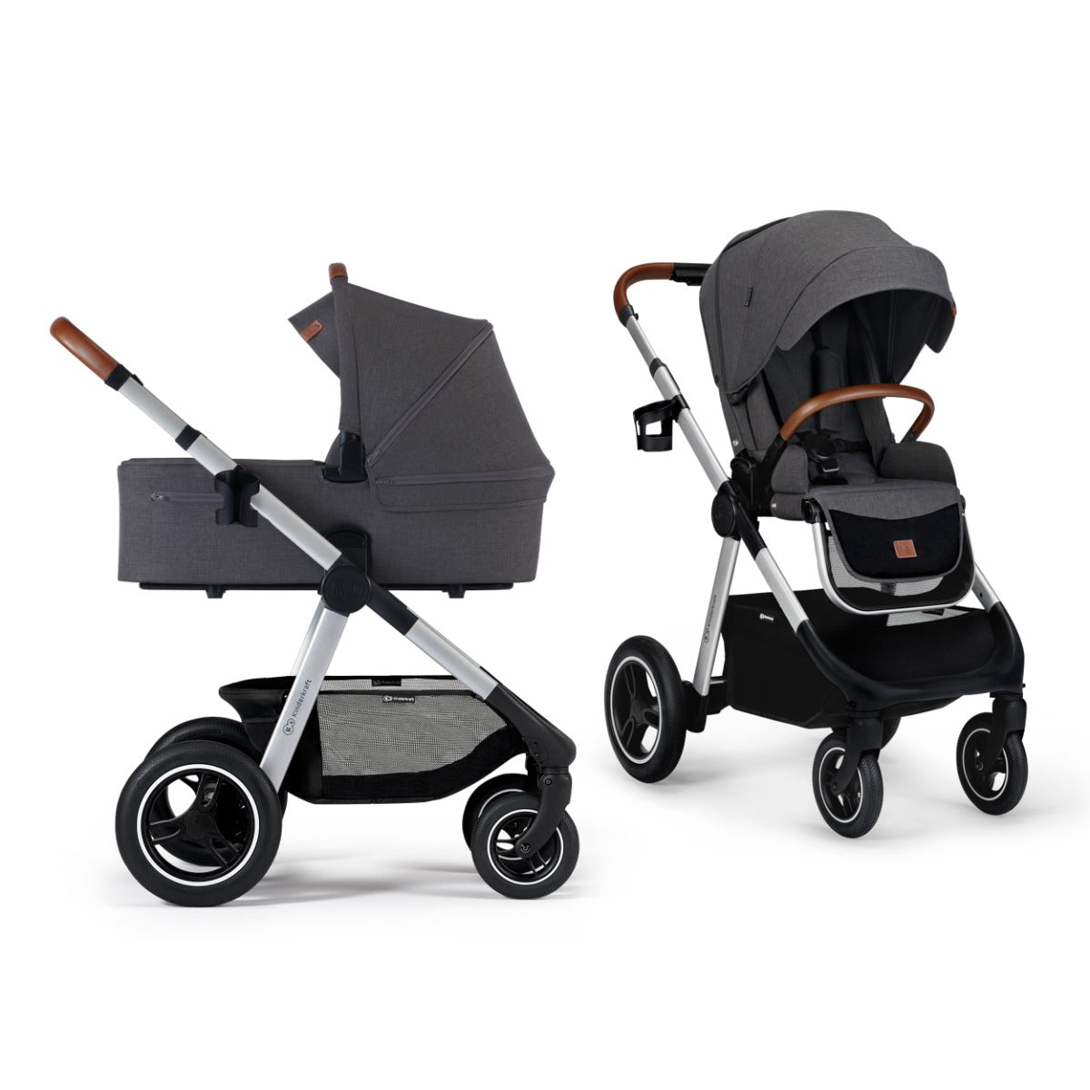 Kinderkraft Everyday 2 in 1 Pushchair Dark Grey