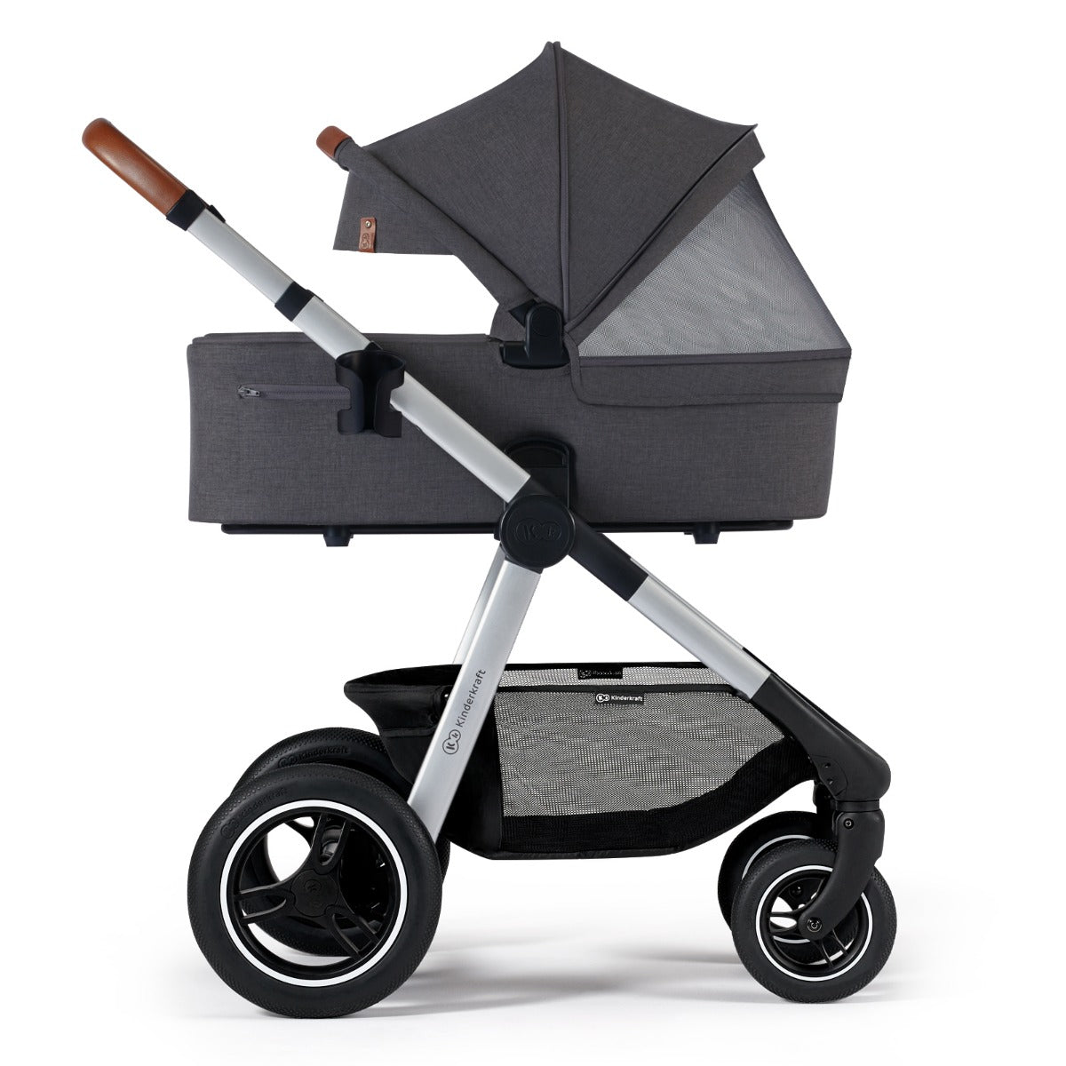Kinderkraft Everyday 2 in 1 Pushchair Dark Grey