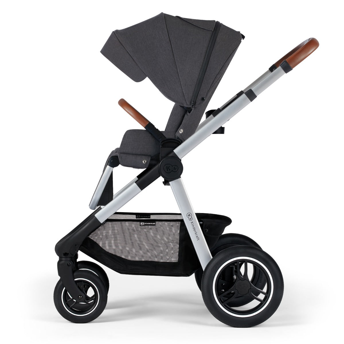 Kinderkraft Everyday 2 in 1 Pushchair Dark Grey