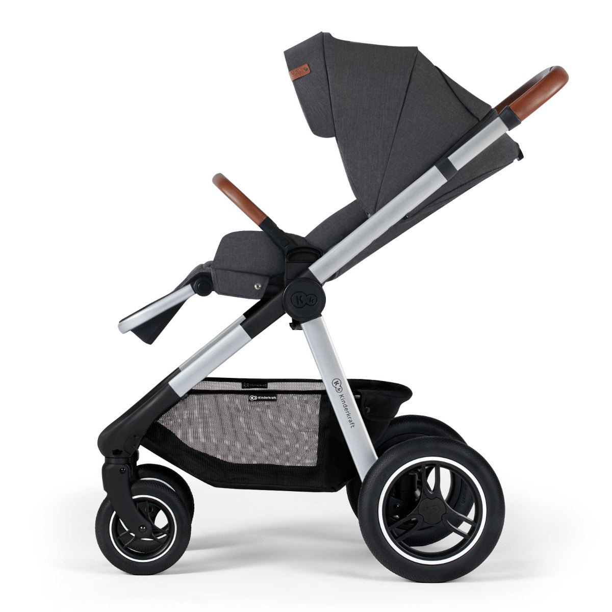 Kinderkraft Everyday 2 in 1 Pushchair Dark Grey
