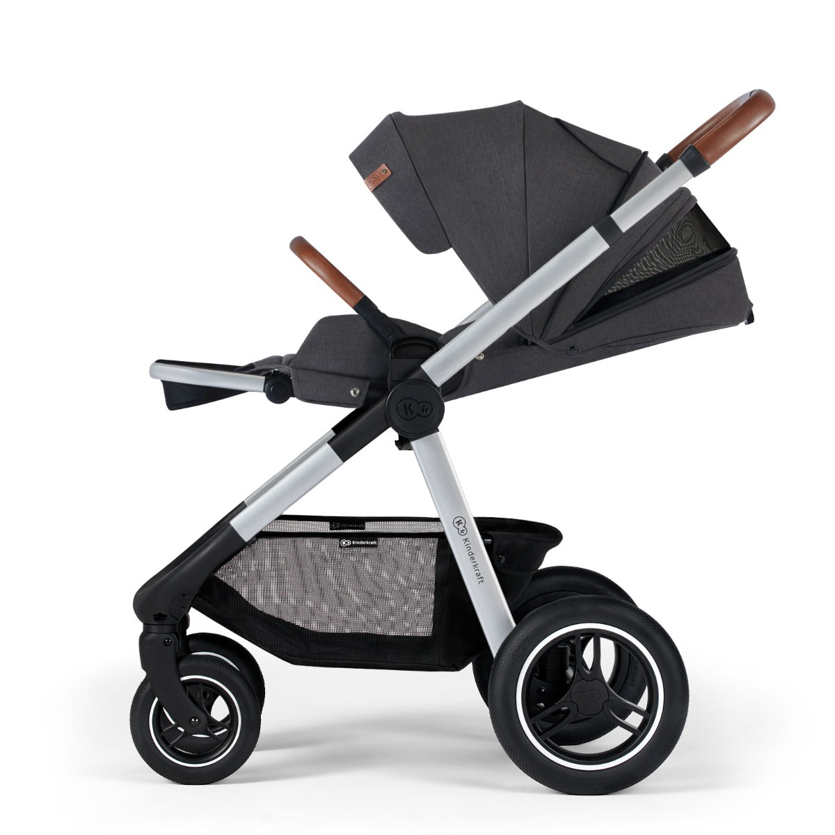 Kinderkraft Everyday 2 in 1 Pushchair Dark Grey