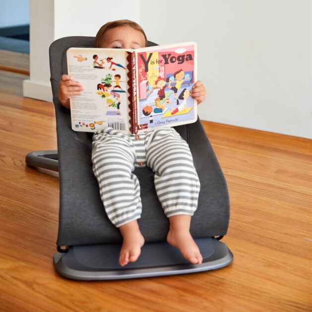 Ergobaby 3-in-1 Evolve Bouncer - Charcoal Grey