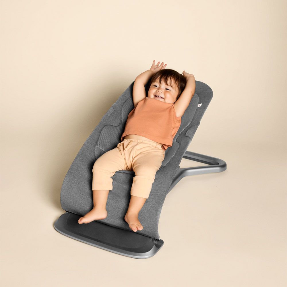 Ergobaby 3-in-1 Evolve Bouncer - Charcoal Grey