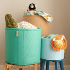 Tutti Bambini Felt Nursery Storage Basket 3pk - Run Wild