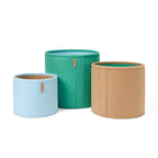 Tutti Bambini Felt Nursery Storage Basket 3pk - Run Wild
