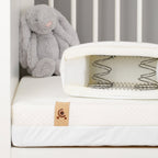 CuddleCo Harmony Hypo-Allergenic Bamboo Sprung Cot Mattress 120 x 60cm