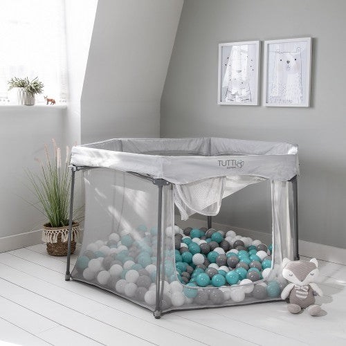 Tutti Bambini Hexa Playpen Grey