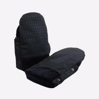 Houndstooth Black