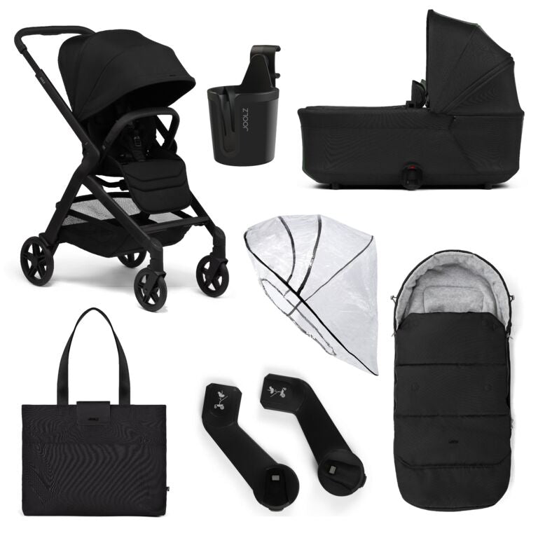 Joolz Hub2 6pc Travel Bundle - Space Black